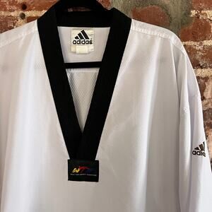 Adidas World Taekwondo Federation Uniform Top Size 5 25x34